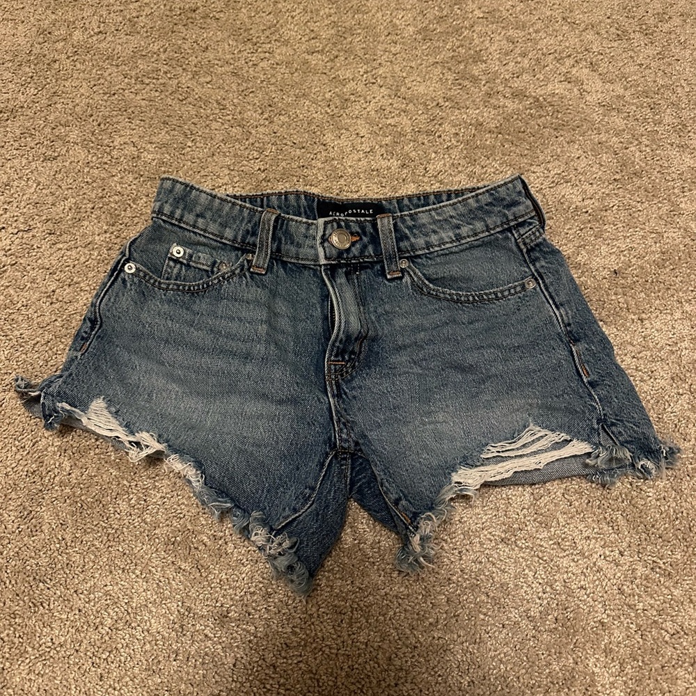 Aeropostale Blue Jean Shorts
